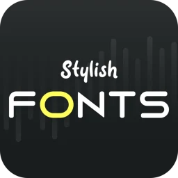 Stylish font : Creat Amazing P icon